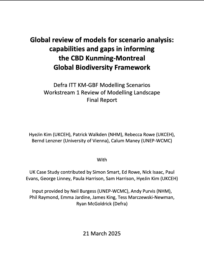 Report title page